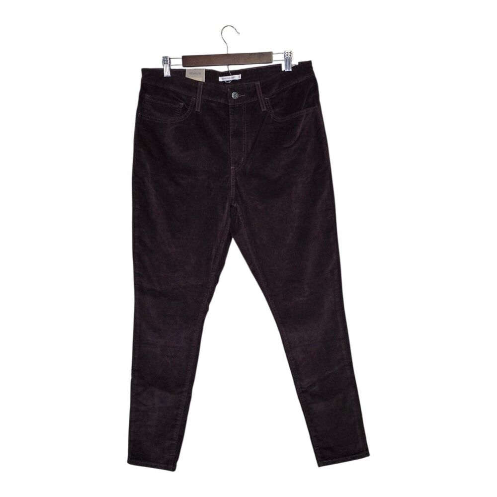 Levi’s Women’s 721 High Rise Skinny Corduroy Pants Brown 33x30 NWT